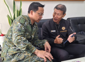 榮服處拜會金門後備服務中心邀請加入御老平台照護榮民