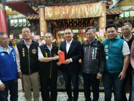 土城大墓公清明祭祀　侯友宜感念義民精神、祈求國泰民安