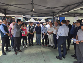 邁向捷運新時代！行政院現勘臺南藍線基本設計，黃偉哲：力拚今年動工