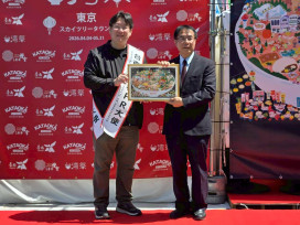 台南風情席捲東京！黃偉哲赴日開箱「台灣祭」，晴空塔特設台南選物店引熱潮