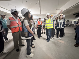 板橋信義國小地下停車場加速推進　打造更舒適校園活動環境　