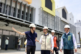 安南全民運動館完工倒數 融合文化景觀展現台南宜居成果