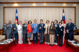 立法院江啟臣副院長接見「加拿大聯邦參議員訪問團」一行