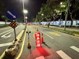 竹市警二分局攔查失聯移工機車起獲安非他命　唾液快篩揪出毒駕移送