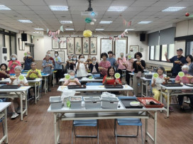 彰師大×中彰榮家樂齡療育工作坊 打造綠意庭園