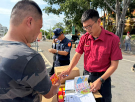 「廟會活動，安全第一！」高市消防局呼籲：施放爆竹煙火請遵守相關規定