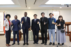 海地駐台大使首度正式拜會黃偉哲　盼深化台南交流合作