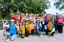 苗栗知性之旅享受樂活老化　八德榮家住民長輩自強活動粽夏平安樂悠遊