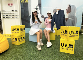 搶攻長夏防曬商機！ UNIQLO臺中港三井店打造「全方位防曬生活體驗站」