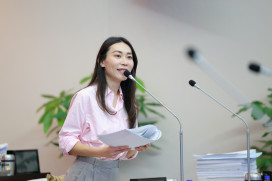 曾之婕總質詢：臺南站前廣場大改造 都市更新加速