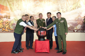 國軍文藝金像獎60件作品興大展出  憲兵重機、無人機展演同步登場