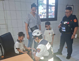 保大警暖心協助受傷幼童　分工救援展現人民保姆精神