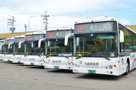臺南市首批電動公車上路 推動公共運輸電動化