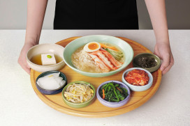 盛夏限定韓式水冷麵暑夏高溫沁涼登場 大口吸麵透心涼