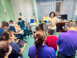 提升照護能量 彰化榮家智慧床墊平板教育訓練