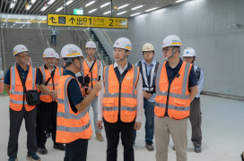 陳世凱視察曝臺南鐵路地下化預計年底通車 林森南臺南2站啟用 