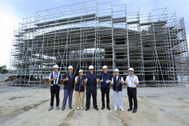  安藤忠雄建築研究所代表來台檢視工程進度 「童書之森．台中」逐步實現閱讀夢想