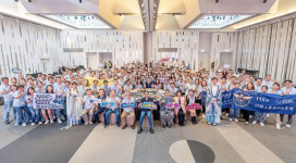 北科大EMBA第38屆班聯會迎新　張善政肯定在職進修展現自我成長決心