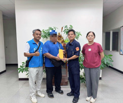 枋寮警民攜手送暖　善款助病患家屬度難關