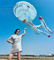 「風吹七Go」七股鹽山風箏嘉年華登場 超萌外星人出沒