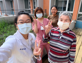 嘉榮拈花惹草 護理之家陪伴榮民眷長輩樂活療癒身心