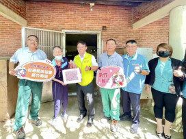 台灣郵政協會攜手竹郵　持續公益關懷暨改善獨居長者居住環境傳遞溫暖愛心