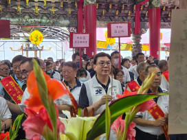 新北副市長劉和然出席大墓公中元普度祭典　致敬先賢、參拜祈求風調雨順