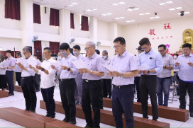 中元節前祈平安！中油大林煉油廠舉行祈福法會  祈願廠區平安、地方祥和
