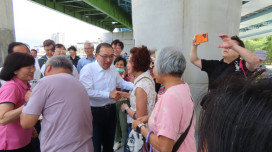 新北市府團隊走訪永和　逐案督導基層建設、進行里政交流