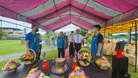 向南迴鐵路築路英靈致敬 臺東榮服處秋祭莊嚴肅穆