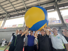 台電80周年排球Fun電營開跑　國手親授學童熱血開練
