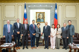 立法院韓國瑜院長接見美國聯邦眾議院外交委員會亞太小組主席金映玉（Young Kim, R-CA）訪問團一行