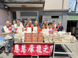 苗栗榮服處愛心物資關懷長照機構榮民眷