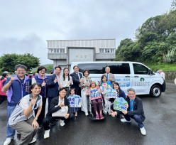 雄崎電梯捐車助仁家長者無礙出行　協助新北擴充無障礙服務網