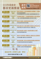 臺南推8場都市更新講習　帶市民掌握自主更新與政府補助資源