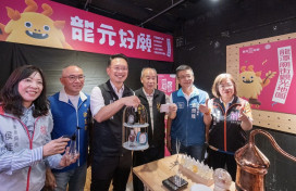 龍元宮廟街設計生活節啟動　蘇俊賓：台灣設計展延伸至龍潭　五感齊發感受設計之美