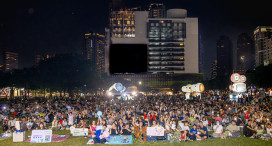 《史努比》攻佔市民廣場！TIAF戶外放映親子同樂  共度動畫秋夜