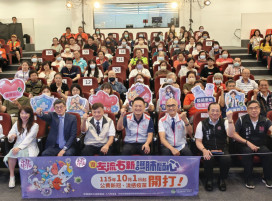 「左流右新加肺鏈 社區安全看的見」 蘇俊賓親挽兩袖接種疫苗 催動施打率