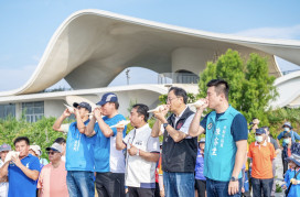 新屋全民健走串聯濱海景點　張善政邀市民走出健康、感受海岸之美  