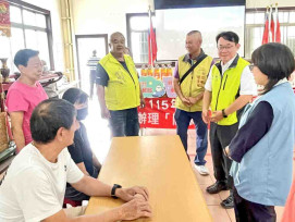 重陽佳節將至！　台灣郵政協會與新竹郵局走入社區溫馨陪伴獨居長輩