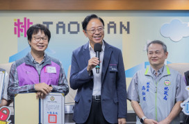 桃園表揚4名不動產阻詐有功人員　張善政：強化預警通報機制守護市民財產