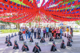 50隻黑貓裝置藝術進駐雲南文化公園　王明鉅：傳承歷史記憶、帶動地方觀光
