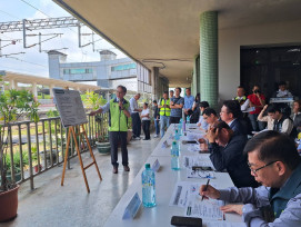 立法院財政委員會考察臺南建設　盼加速捷運深綠線審議、橘線經費核定