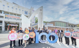 桃園通學廊道第100校竣工　張善政：提前達標持續擴大安全通學路廊