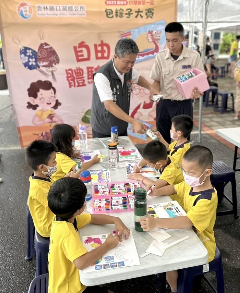 「海口粽」飄香口湖　端午包粽大賽歡樂溫馨