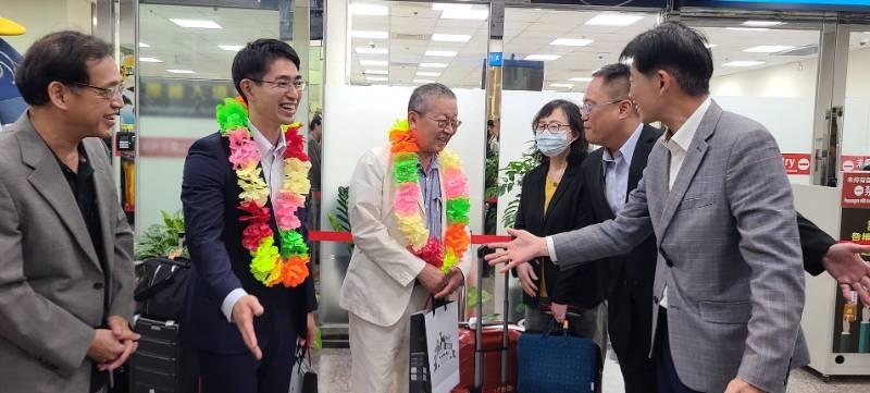 日本仙台市‧山形市‧群馬縣水上町熱情共推台南仙台直航包機 葉澤山副市長現場親迎3友誼城市訪問團