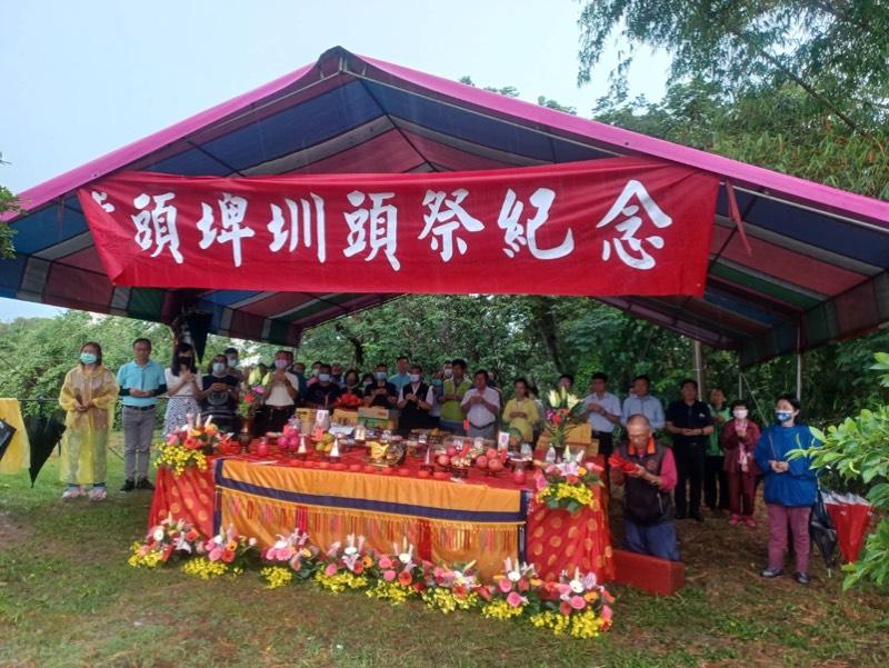 疫情趨緩，虎頭埤圳頭祭恢復辦理