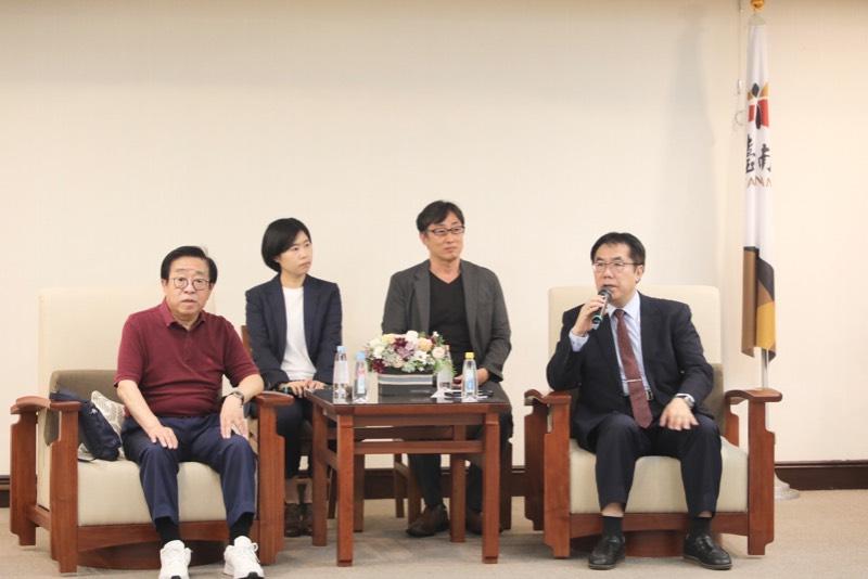 日本丸久株式會社社長親訪台南產地&nbsp;&nbsp;黃偉哲：台南優質農產是外銷最佳選擇