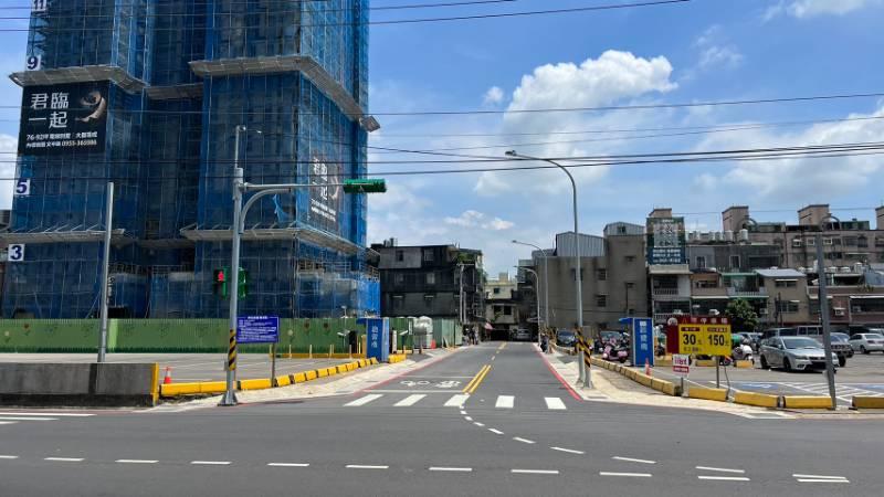 八德廣福路至廣隆街178巷道路通車強化當地完整生活圈路網