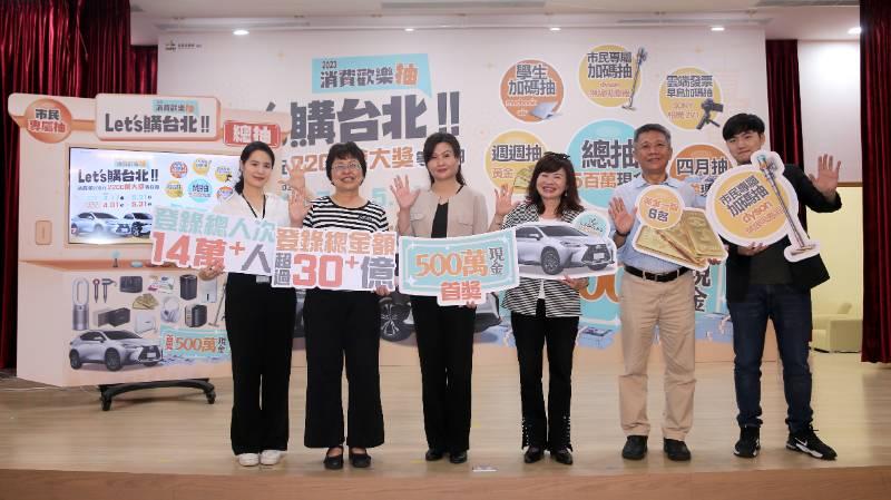 「2023 Let''''s購台北 消費歡樂抽」消費登錄金額突破30億元